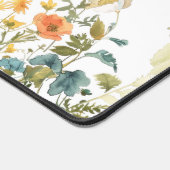 Elegant wildbloemenveld bureaumat (Hoek)