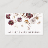 Elegant Wilde Visitekaartje (Voorkant)