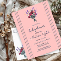 Elegant Wildflower Boeket BABY SHOWER CUSTOM