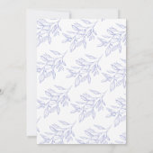 Elegant Wildflower Floral Wedding Invitation (Dos)