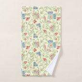 Élégant William Morris Renaissance Floral (Serviette à main)