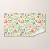 Élégant William Morris Renaissance Floral (Serviette à main)