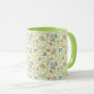 Elegant William Morris Renaissance Floral Mok