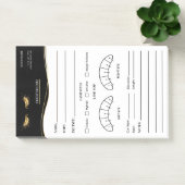 Elegant wimperclient registratieformulier post-it® notes (Kantoor)