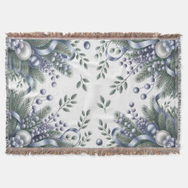 Elegant Winter Cheer Deken