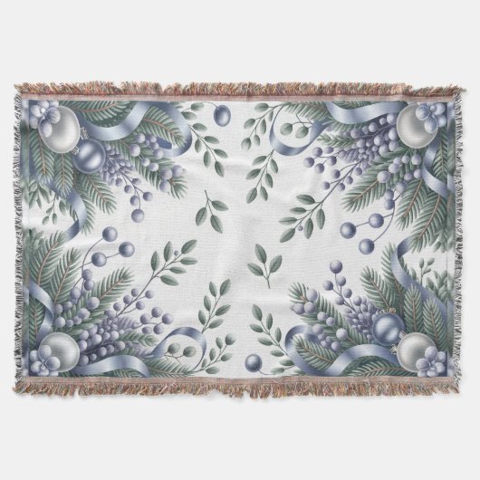 Elegant Winter Cheer Deken (Voorkant)