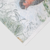 Elegant Winter Kerstrobots ontkoppelen Tissuepapier (Detail)