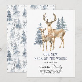 Elegant Winter Nieuwe nek van de Bossen die bewege Aankondiging