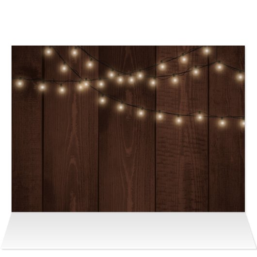 Elegant 'Winter rustieke bloemenbruiloft | Dank u (Binnen Horizontaal (Boven))