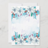 Elegant Winter Solstice Celebration Kaart (Achterkant)