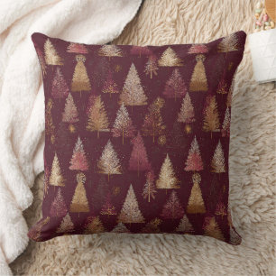 Elegant Winter Woud Kerstpatroon (5) Kussen