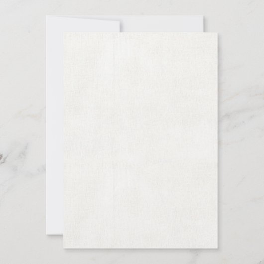 Elegant Winterlandschap Kerstfeest Kaart (Achterkant)