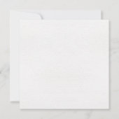 Elegant Wit en Goud Bloemendesign Modern Uniek Save The Date (Achterkant)