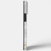 Elegant wit en goud marmer Case-Mate iPhone case (Achterkant / Rechts)