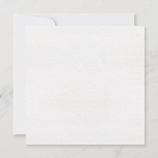 Elegant Wit en Gouden Bloemend Modern Uniek Save The Date (Achterkant)