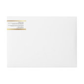 Elegant Wit & Goud 4 OZ 120ml Kosmetisch Potje Lab (Voorkant)