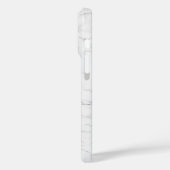 Elegant wit marmer Case-Mate iPhone case (Achterkant / Links)