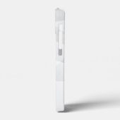 Elegant wit marmer Case-Mate iPhone case (Achterkant / Links)