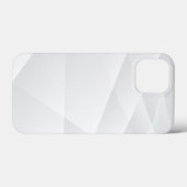 Elegant wit marmer Case-Mate iPhone case (Achterkant (horizontaal))