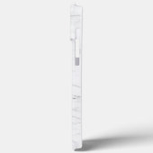 Elegant wit marmer Case-Mate iPhone case (Achterkant / Links)