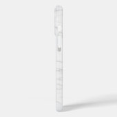 Elegant wit marmer Case-Mate iPhone case (Achterkant / Links)