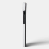Elegant wit marmer Case-Mate iPhone case (Achterkant / Links)