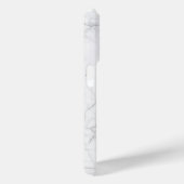 Elegant wit marmer Case-Mate iPhone case (Achterkant / Rechts)