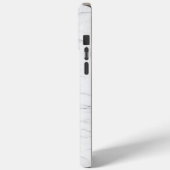 Elegant wit marmer  Case-Mate iPhone case (Achterkant / Links)