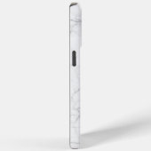 Elegant wit marmer  Case-Mate iPhone case (Achterkant / Rechts)