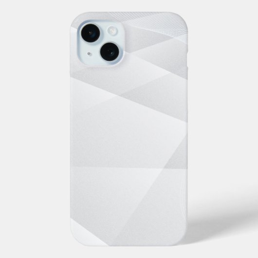 Elegant wit marmer Case-Mate iPhone case (Achterkant)