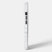 Elegant wit marmer  Case-Mate iPhone case (Achterkant / Links)