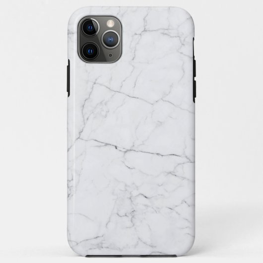 Elegant wit marmer  Case-Mate iPhone case (Achterkant)