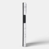 Elegant wit marmer Case-Mate iPhone case (Achterkant / Rechts)