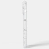 Elegant wit marmer Case-Mate iPhone case (Achterkant / Links)