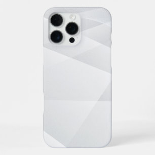 Elegant wit marmer iPhone 16 pro max hoesje