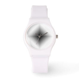 Elegant wit minimalistisch horloge - Modern Unisex