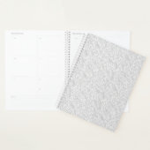 Elegant wit patroon planner (Display)