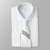 Elegant wit stropdas (Gebonden)