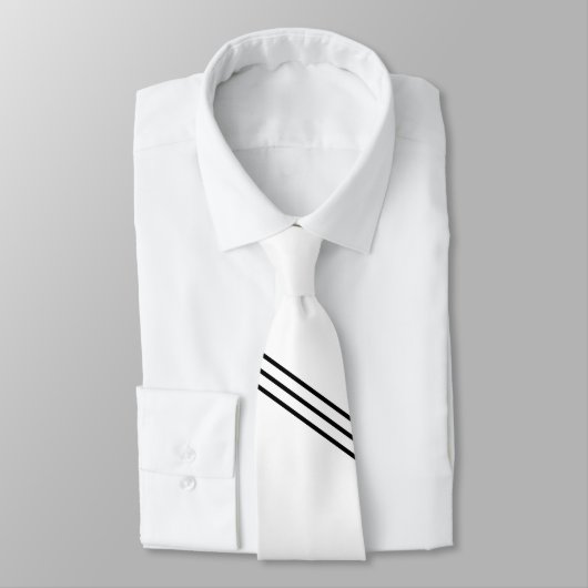 Elegant wit stropdas (Gebonden)
