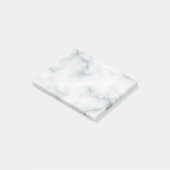 elegant witte marmer post-it® notes (Schuin)