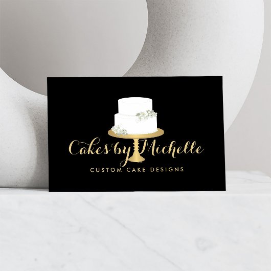 Elegant witte rok met Florals II-rok Visitekaartje