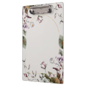 Elegant witte roos klembord, stijlvol en functione klembord (Links)