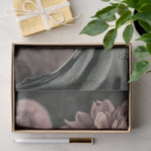 Elegant Woman's Back dusty roze moody's Tissuepapier (Geschenk)