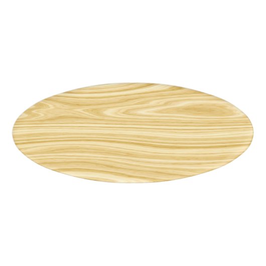 Elegant Wood 3 Naambadge (Voorkant)