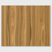 Elegant Wood Cadeaupapier (Vlak)