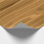 Elegant Wood Cadeaupapier (Hoek)