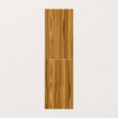 Elegant Wood Visitekaartjes (Buitenkant ongevouwen)