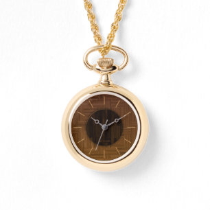 Elegant Wood Watch Horloge