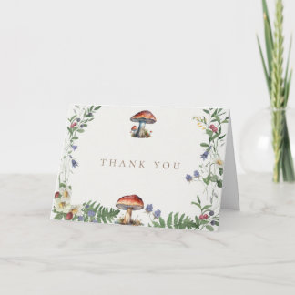 Elegant Woodland | Forest Wedding Bedankkaart