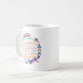 Elegant Workplace Peacekeeper HR Mug Design Koffiemok (Voorkant links)